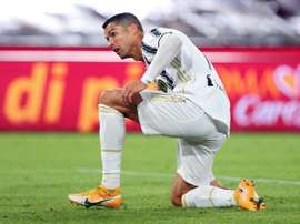 Cristiano salvou a Juve. EFE/EPA/FEDERICO PROIETTI
