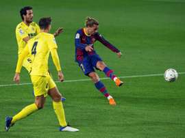 Koeman préfère aligner Griezmann à droite. EFE
