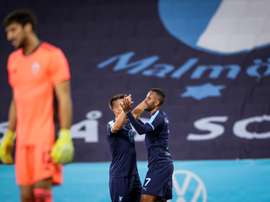 El Granada se la juega ante el Malmö, equipo sueco. AFP