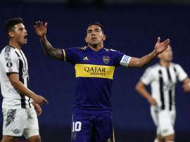 Tévez, afetado pela morte de Maradona, fica fora da convocatória. EFE/Agustín Marcarian