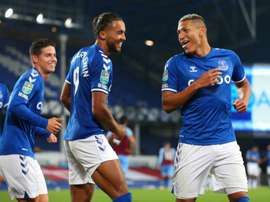 El Everton ganó 4-1 al West Ham. EFE/EPA