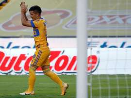 Tigres confirma su cartel de candidato y golpea a San Luis. EFE/Antonio Ojeda