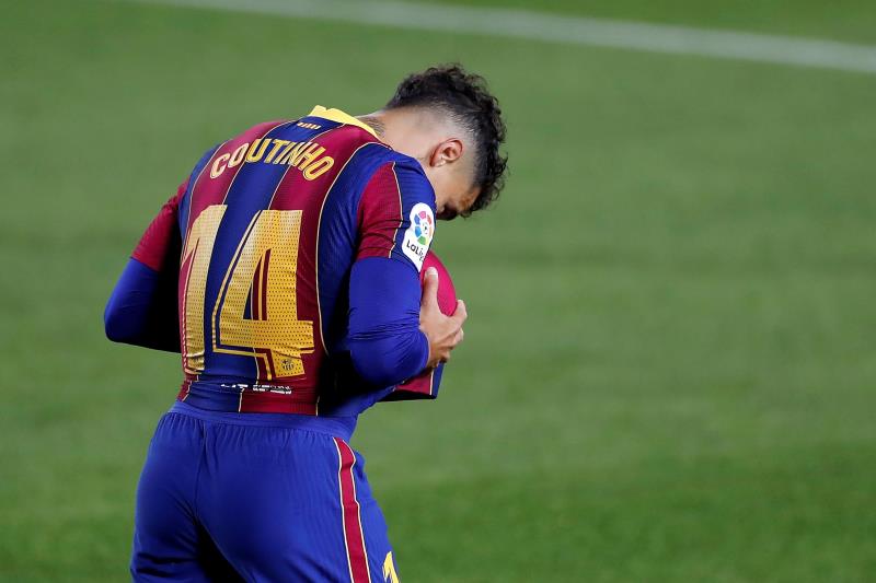 Coutinho évoque son retour au Barça. efe