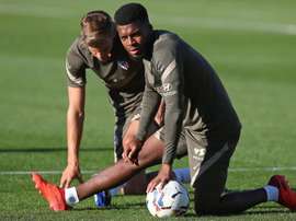 Simeone satisfait de Lemar. afp