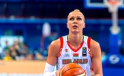 La jugadora de baloncesto Yelena Levchenko durante un partido disputado con la selección de Bielorrusia. Levchenko, nombrada mejor pívot en el Mundial 2010 y finalista de la WNBA ese mismo año, fue liberada este jueves. EFE/Federación Bielorrusa de Baloncesto