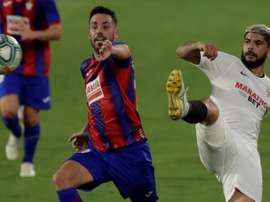 El Eibar solo ha conseguido empatar en el feudo sevillista. EFE