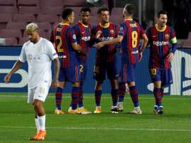 Les compos probables du match de Ligue des champions entre Ferencvaros et le Barça. EFE