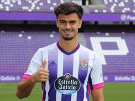 Jota fue presentado por el Real Valladolid. EFE