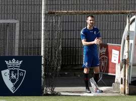 Oier quiere que la afición celebre el centenario con tres puntos. EFE