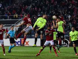 El Cluj venció por 0-2 al CSKA Sofia. EFE/EPA/BORISLAV TROSHEV