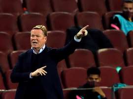 Koeman, 100% de victorias al Madrid como entrenador. EFE/Archivo