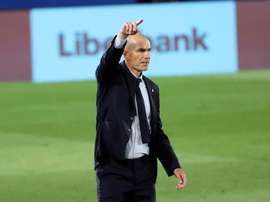 Zidane, más sencillo que Koeman en rueda de prensa. EFE