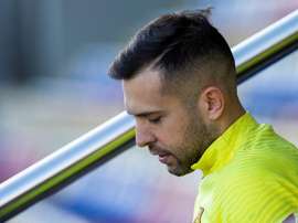 Alba is in the squad for the Barca match. EFE