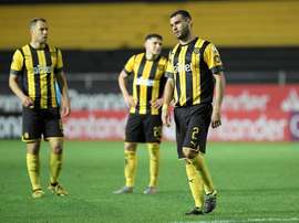 Los uruguayos, listos para la Copa Sudamericana. EFE