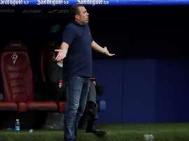 Sergio analizó la derrota frente al Levante. EFE/Archivo