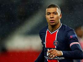 Mbappé alcanzó una velocidad de 33,98 km/h. EFE