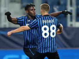 Duván Zapata rescata al Atalanta. EFE