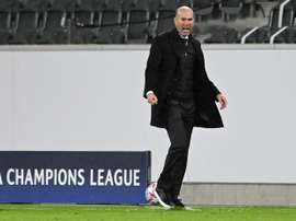Zidane valoró el encuentro del Real Madrid. EFE
