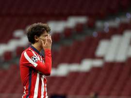 Joao Félix se salió ante el Sazlburgo. EFE