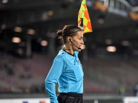 L'arbitre Guadalupe Porras entre dans l'histoire du football espagnol. EFE