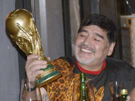 Maradona tocó el cielo en el Mundial del 86. EFE