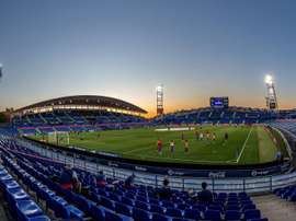 El Getafe se asegura jugar en el Coliseum los próximos 40 años. EFE