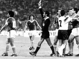 Codesal recordó la mítica final del Mundial de 1990. EFE