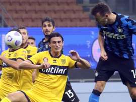 L'Inter pareggia contro il Parma. AFP