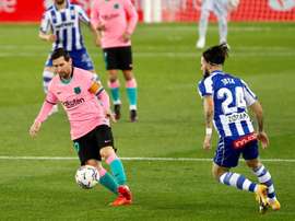 Messi tendría que meter dos para igualar los 643 de 'O Rei'. EFE