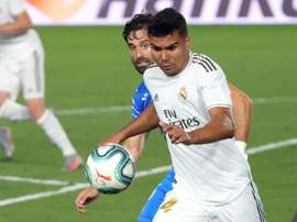 Casemiro analysed the Inter match. EFE
