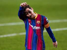 Ex-parceiro de Messi na Argentina. EFE/Alejandro García