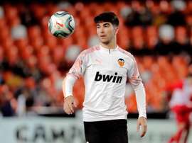 Valencia's Carlos Soler. EFE