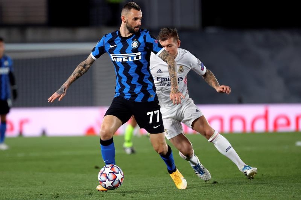 Las posibles alineaciones del Inter de Milán-Real Madrid. EFE