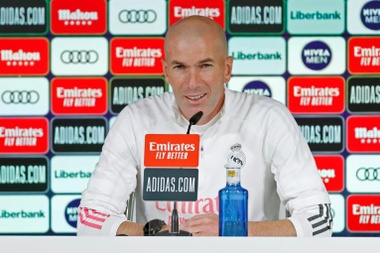 Zidane ha analizzato la sfida in conferenza. EFE