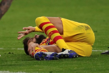 Infortunio grave per Piqué. EFE