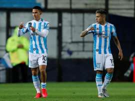 Racing y Flamengo, cara a cara. EFE