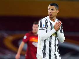 Cristiano fica fora da convocatória contra o Benevento. EFE/EPA/FEDERICO PROIETTI