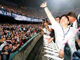 Maradona ya es leyenda inmortal. EFE/Archivo
