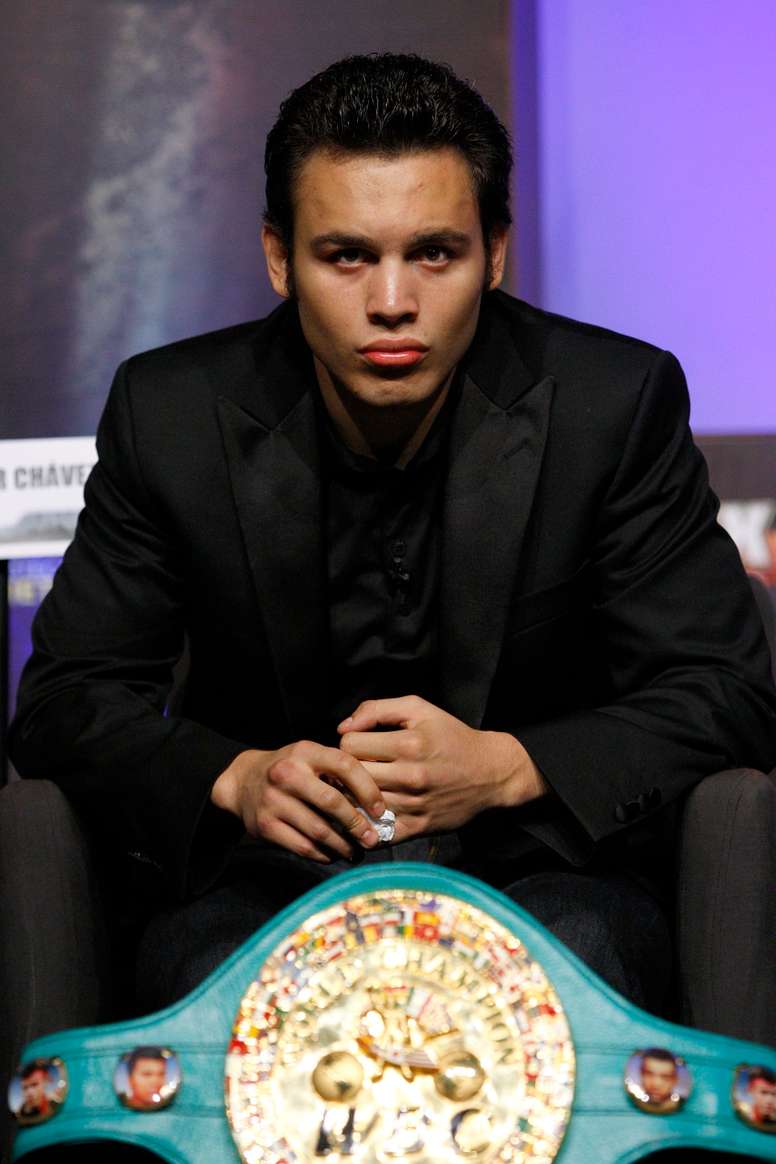 Fotografía de archivo del excampeón mundial peso medio de boxeo, Julio César Chávez Jr. EFE/Alex Cruz/Archivo