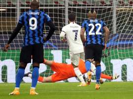 Real Madrid were far too good for Inter Milan. EFE