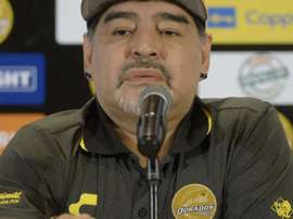 López Obrador destacó los ideales de Maradona. EFE/Archivo