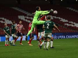 El Atlético, negado: 20 tiros, cero goles. EFE/Juanjo Martín