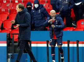 Thomas Tuchel sigue en la cuerda floja. EFE