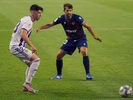 El Valladolid recibe al Levante para dar comienzo a la jornada 11. EFE/Archivo