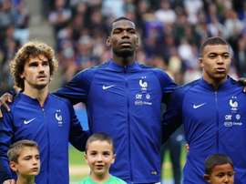 Antoine Griezmann and others condemned the violence. EFE