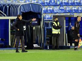 Javi Gracia lamentó la falta de efectivos en ataque. EFE/Archivo