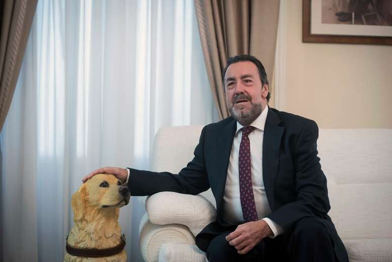 Miguel Carballeda, presidente del Comité Paralímpico Español desde 2004. EFE/Fernando Villar/Archivo