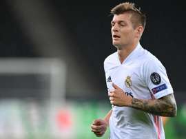 Toni Kroos, déçu par la défaite en Ligue des champions. EFE