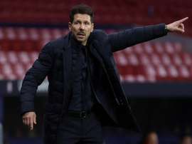 Diego Simeone said that the year has been tough. EFE