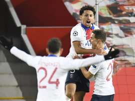 El PSG salva el 'match ball' y pone el grupo al rojo vivo. EFE/Peter Powell
